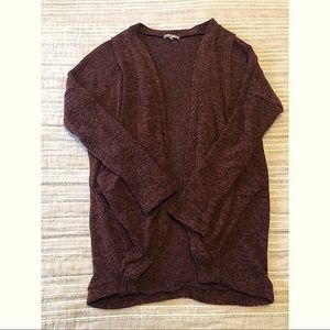 Maroon Cardigan